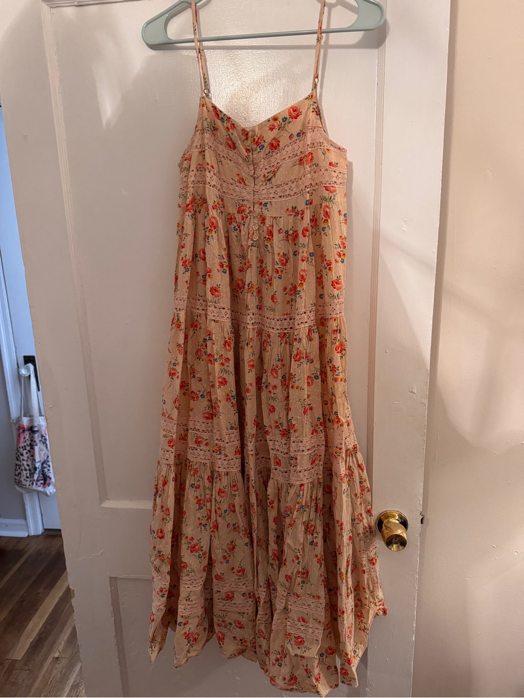 The Great. Floral Maxi Dress